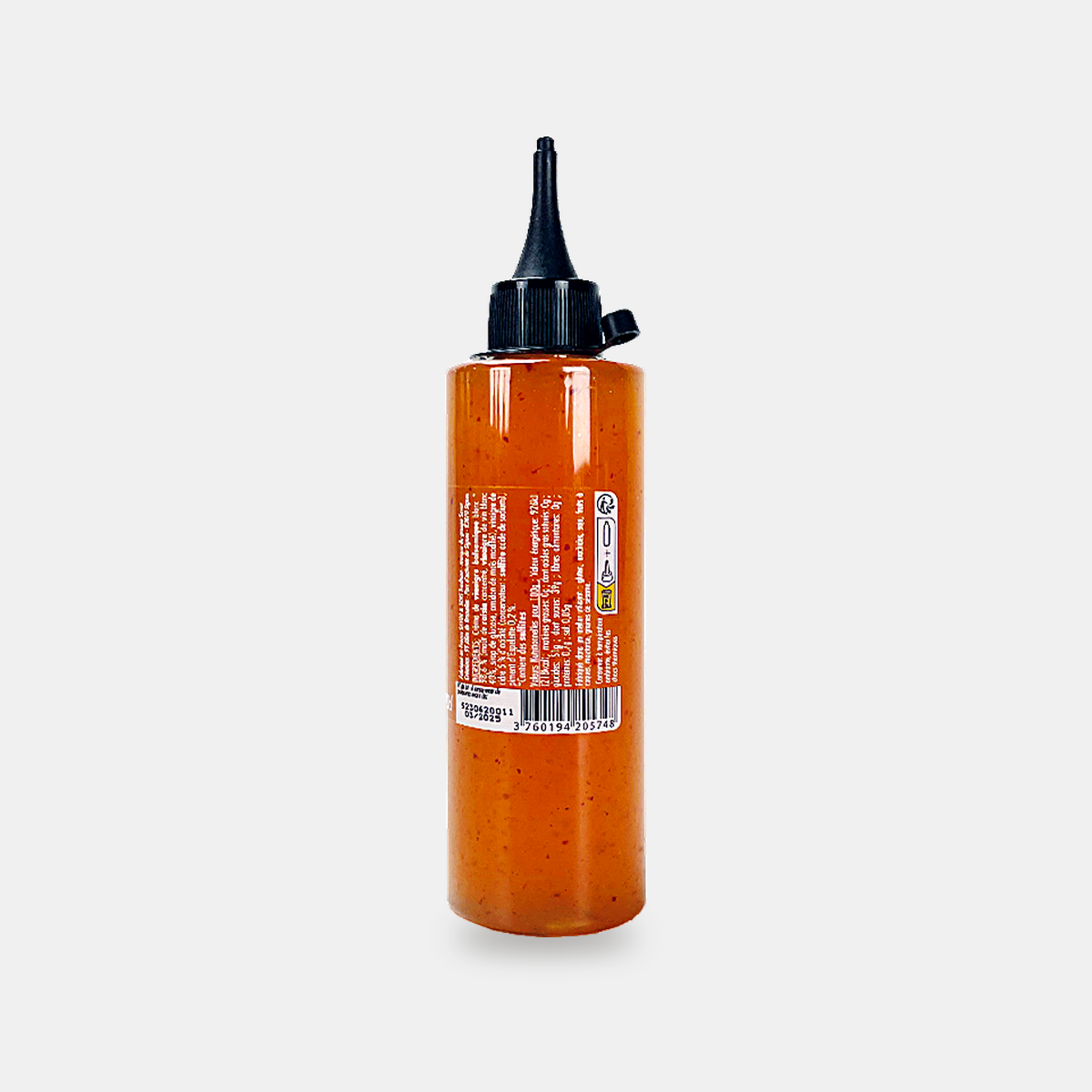 Crème balsamique blanche au piment