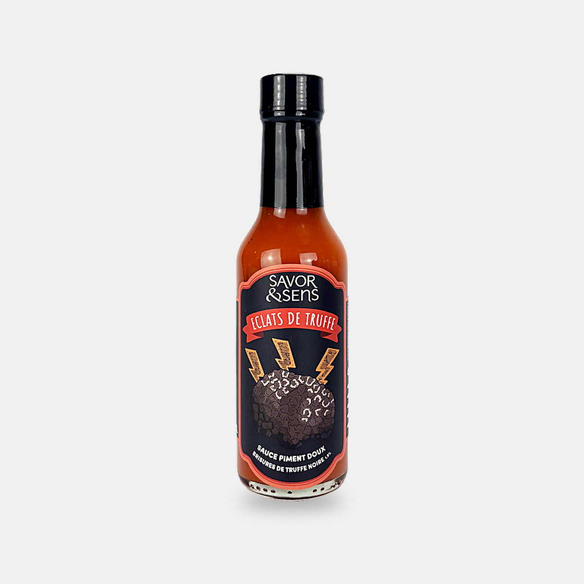 Sauce Piment Éclats de Truffes Noires