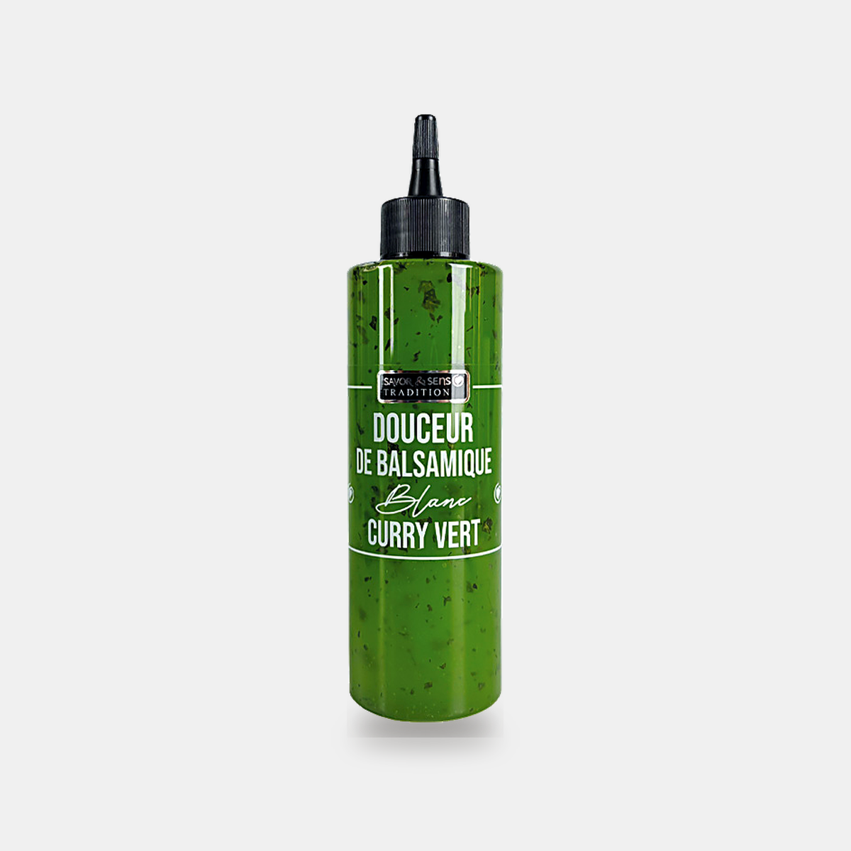 Crème balsamique au curry vert