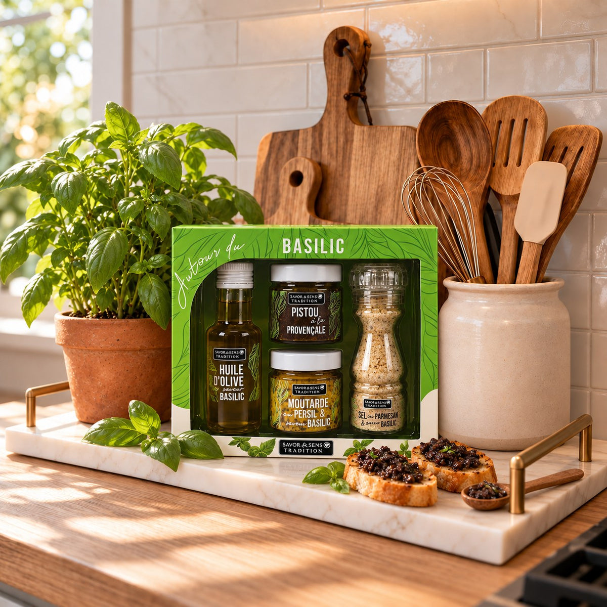 Ambiance – Coffret "Autour du basilic"