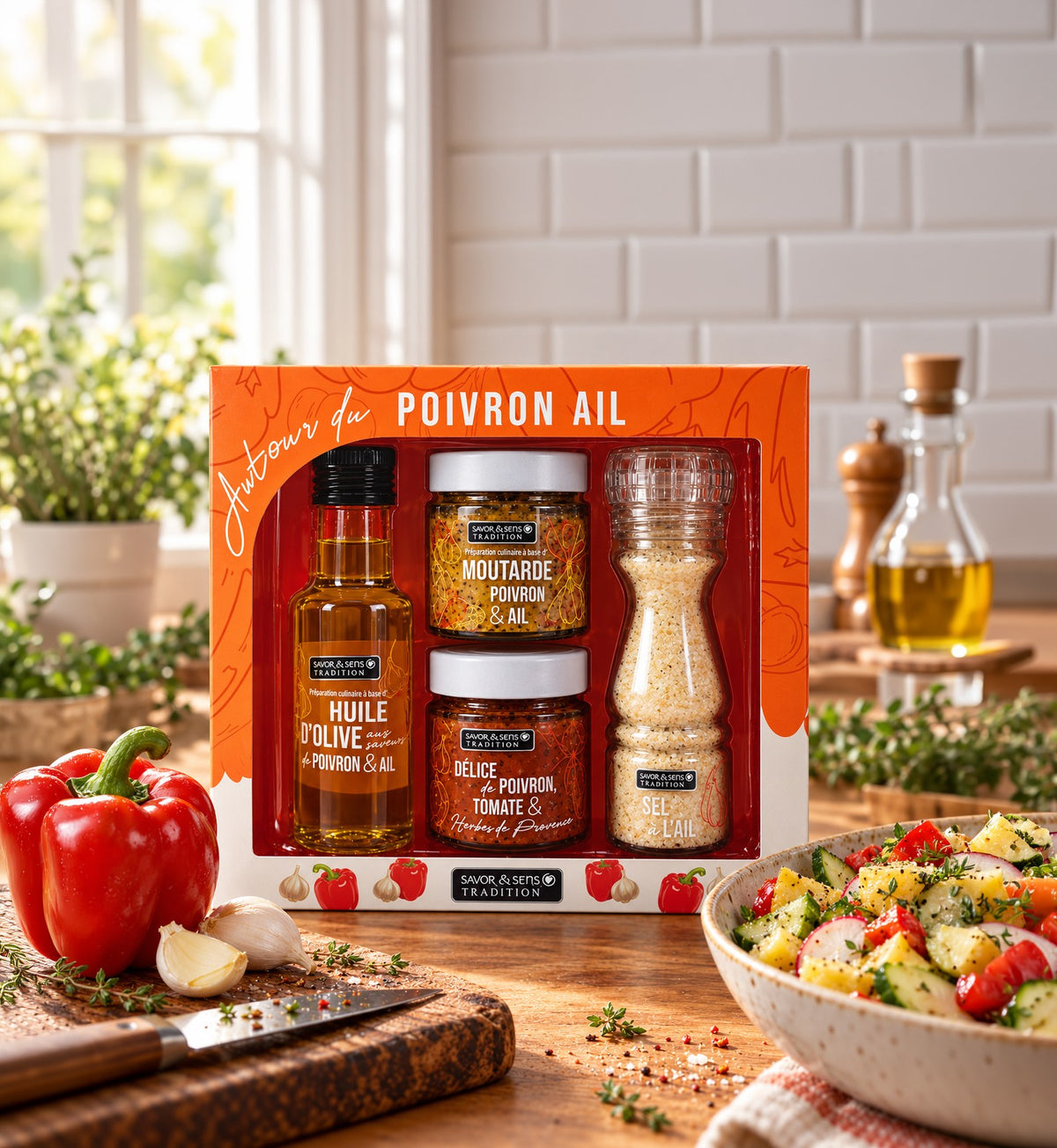 Lifestyle – "Around the Bell Pepper & Garlic" Gift Set