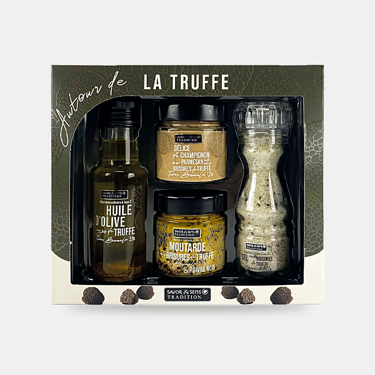 Coffret "Autour de la truffe" (4 produits)