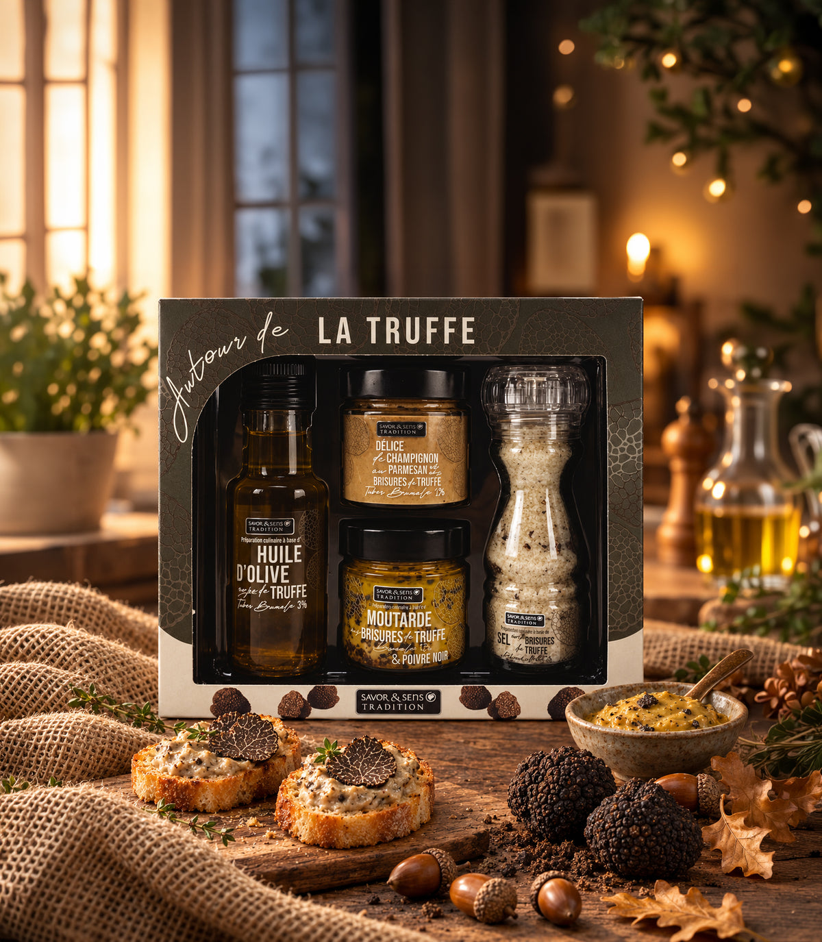 Geschenkset "Rund um den Trüffel"