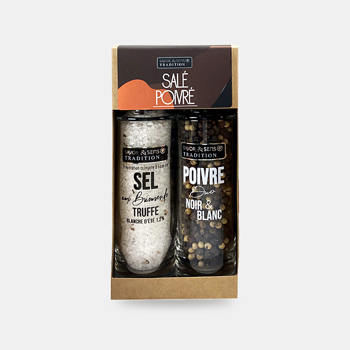 Duo salé/poivré — sel & poivre truffe