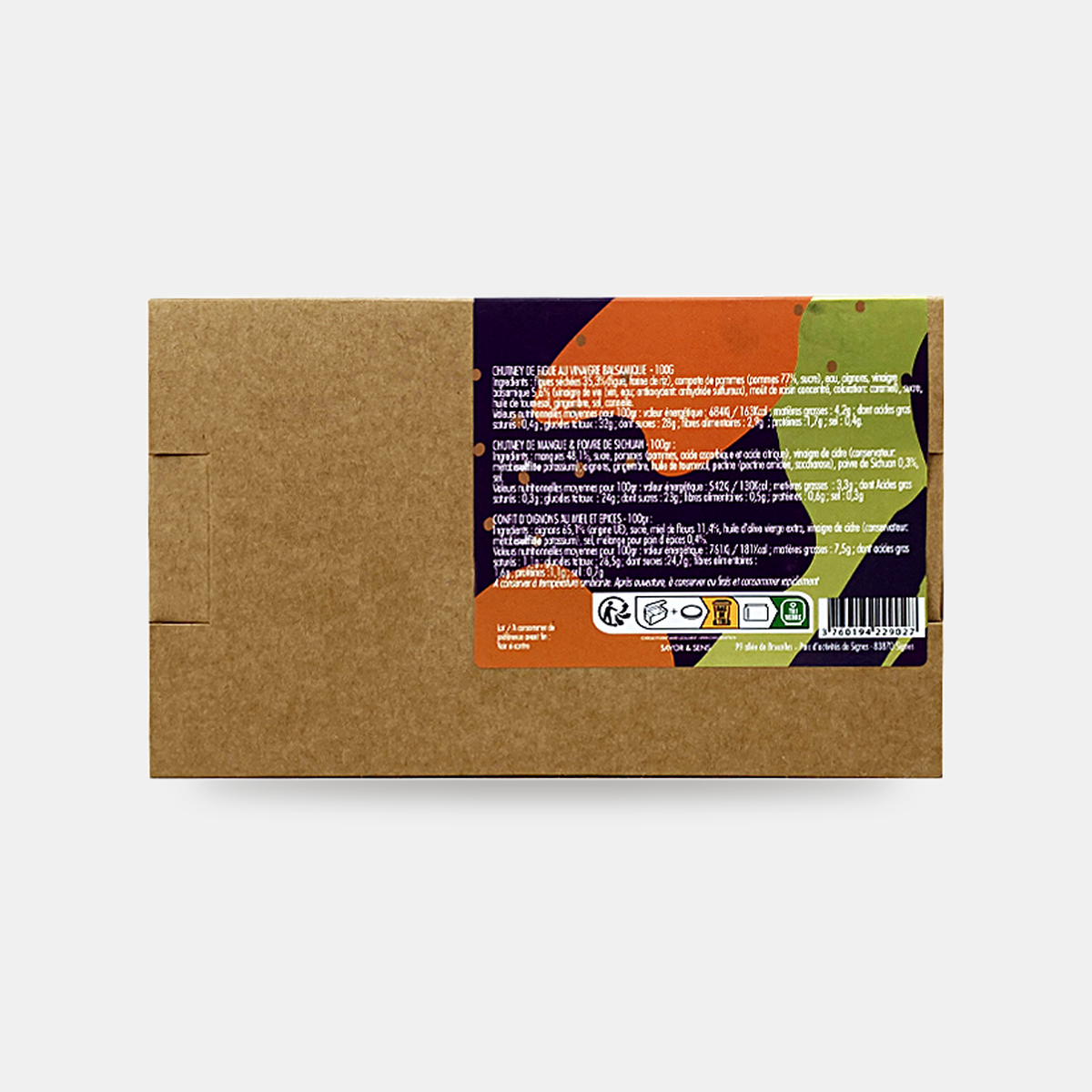 Coffret Trio Gourmand Kraft — Trio de Fêtes