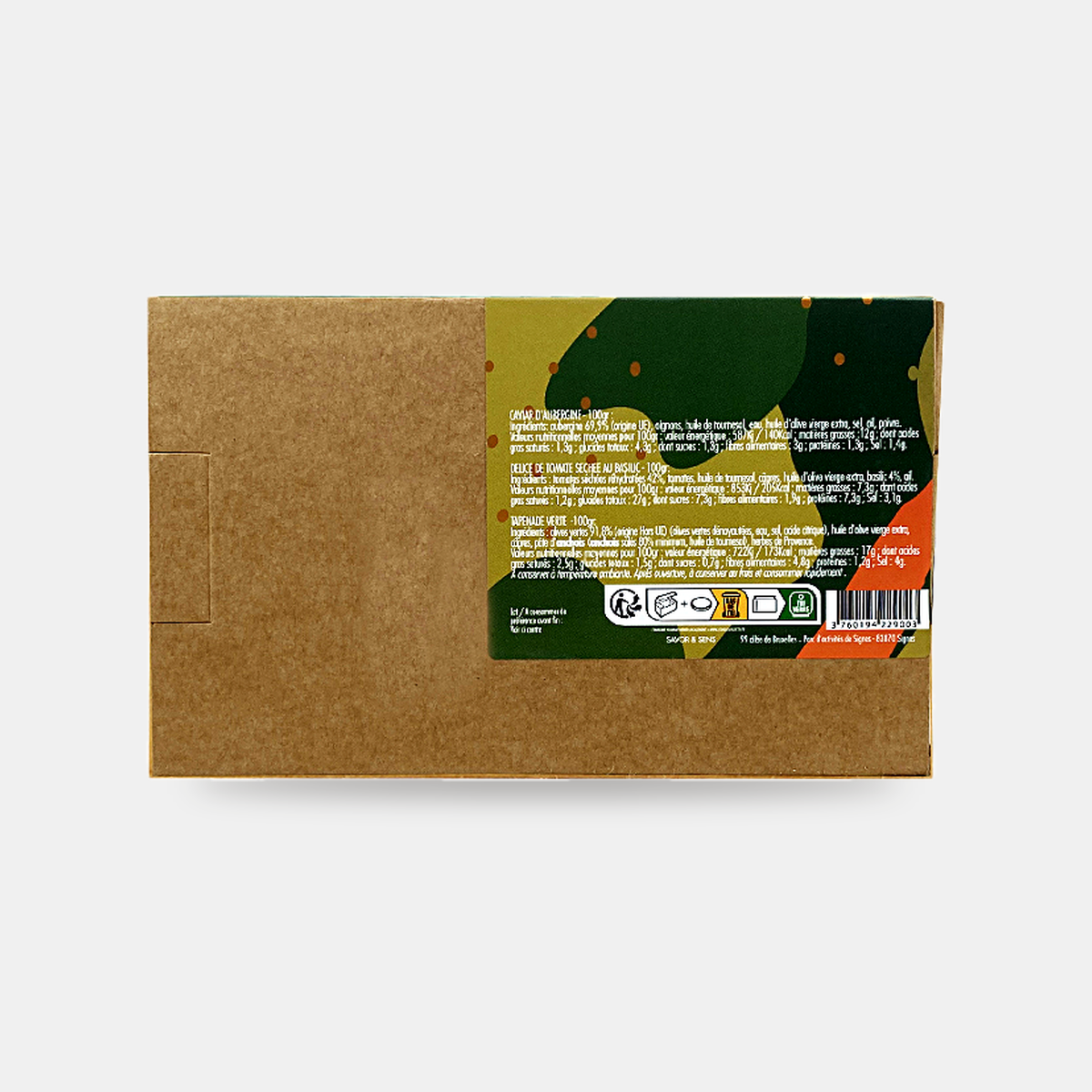 Coffret Trio Gourmand Kraft — Trio Tartinables