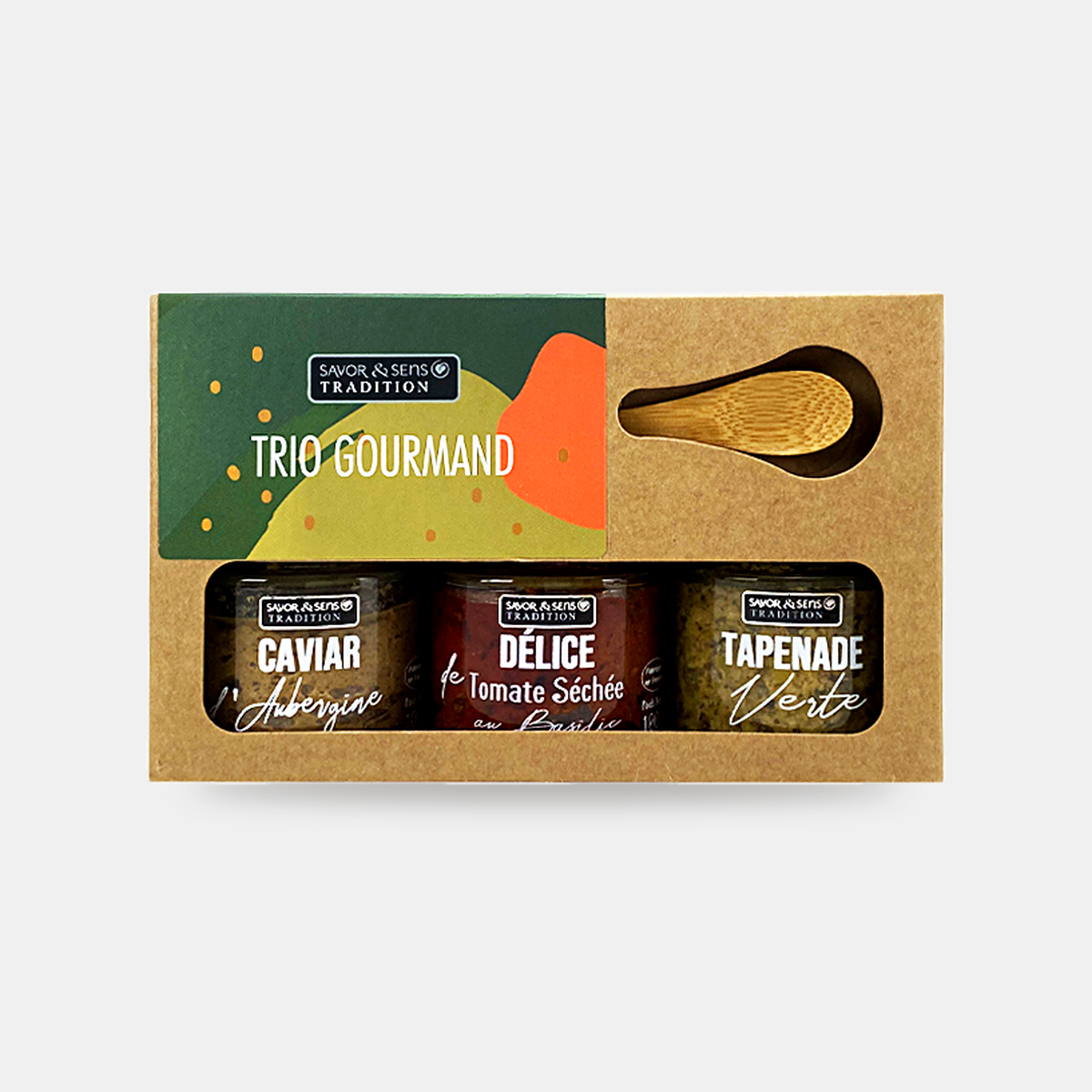 Coffret Trio Gourmand Kraft — Trio Tartinables