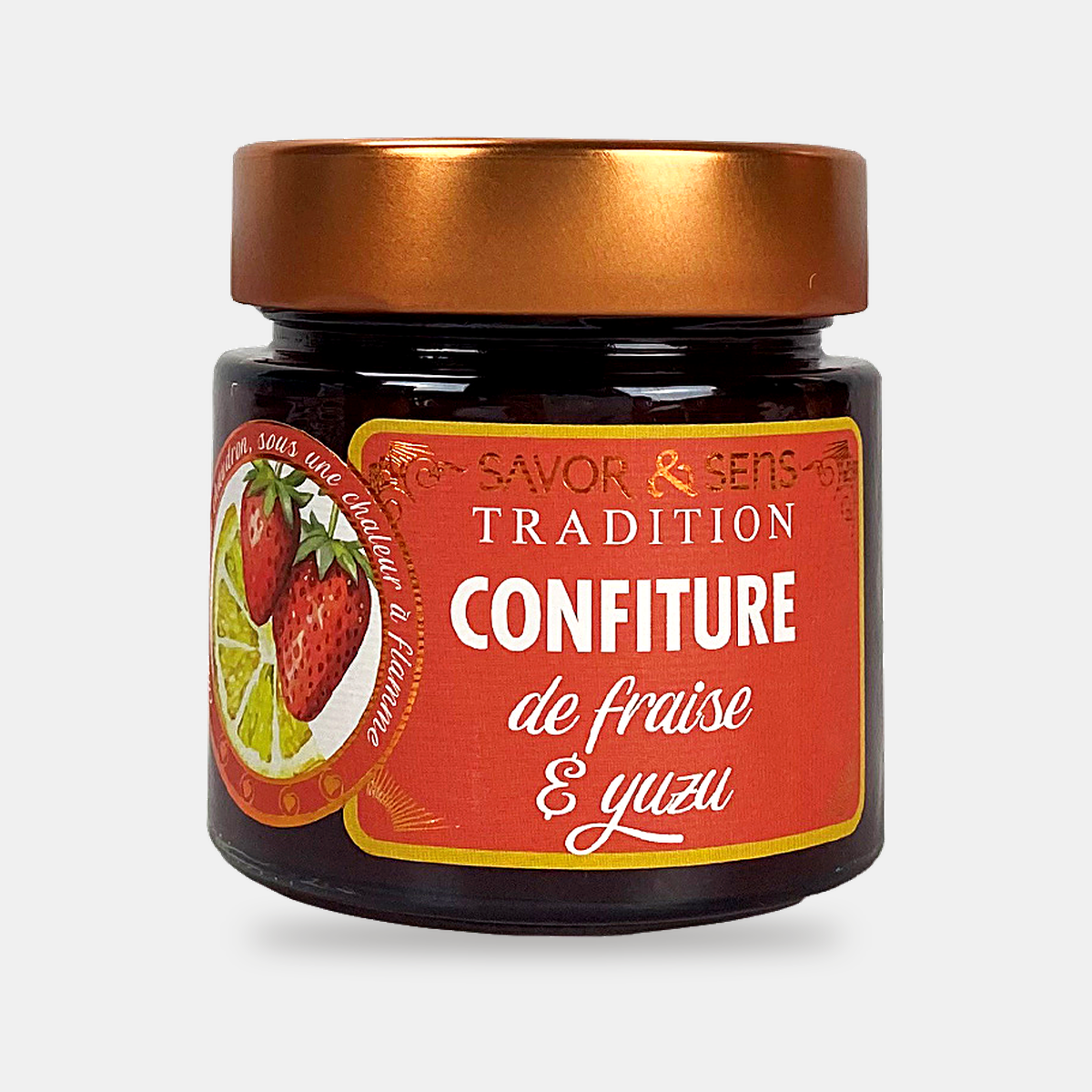 Confiture Fraise & Yuzu