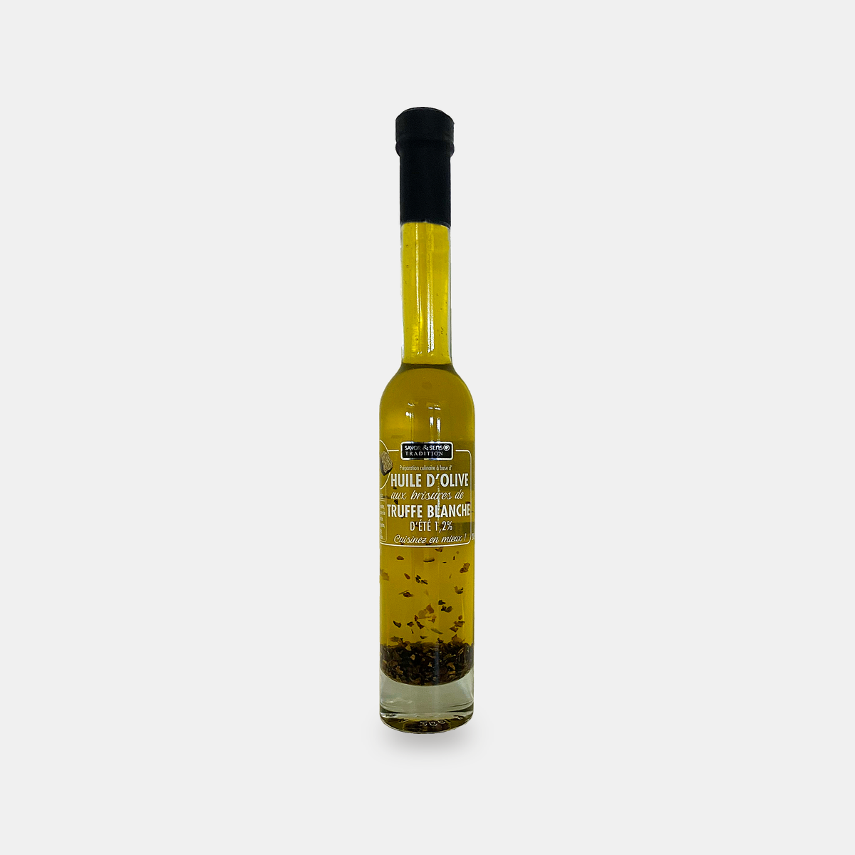 Huile d'olive aux brisures de Truffe blanche dété