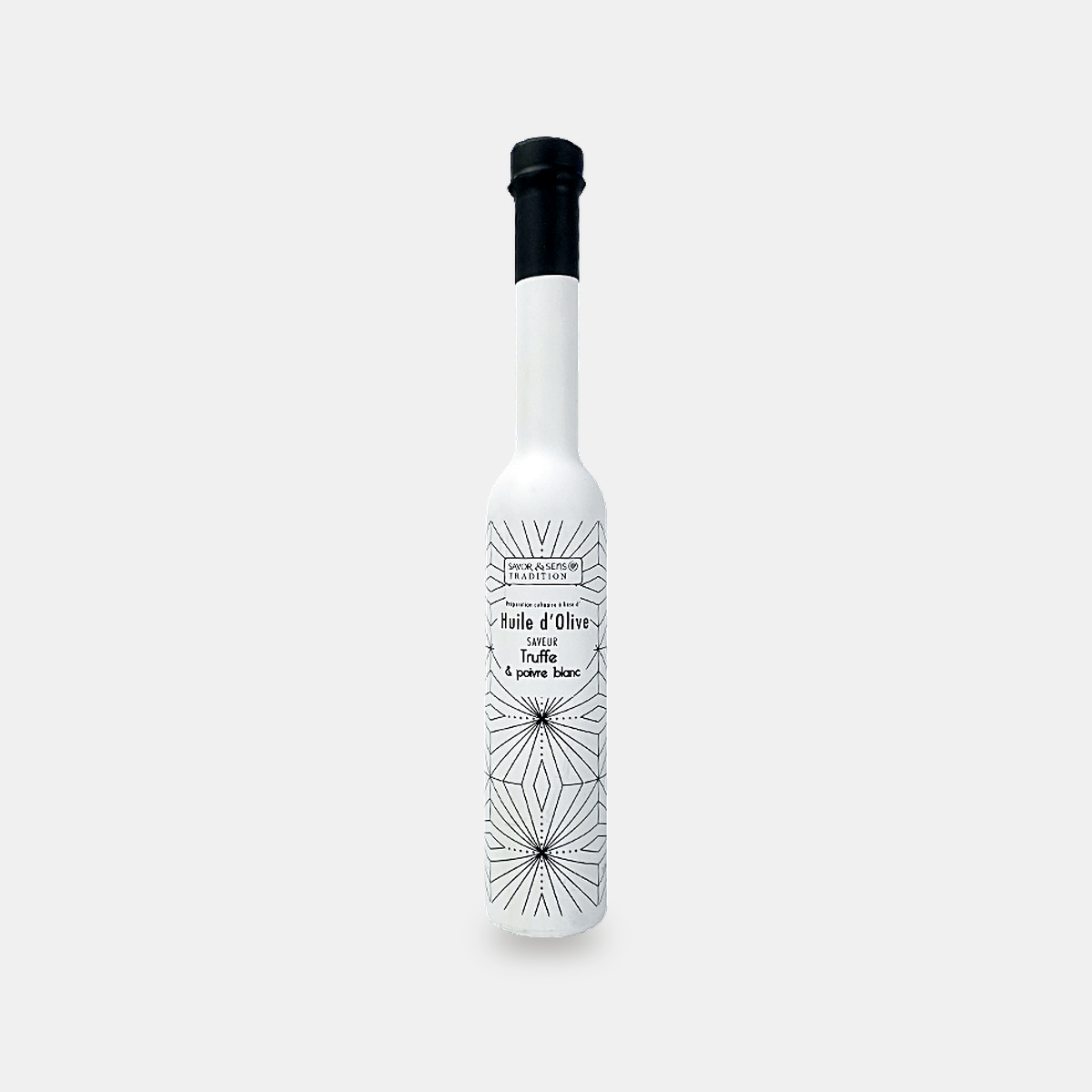 Huile d'olive aux brisures de truffe blanche & poivre blanc