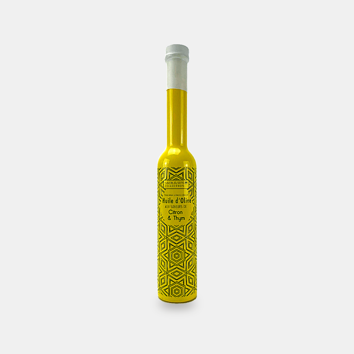 Huile d'olive saveur citron & thym