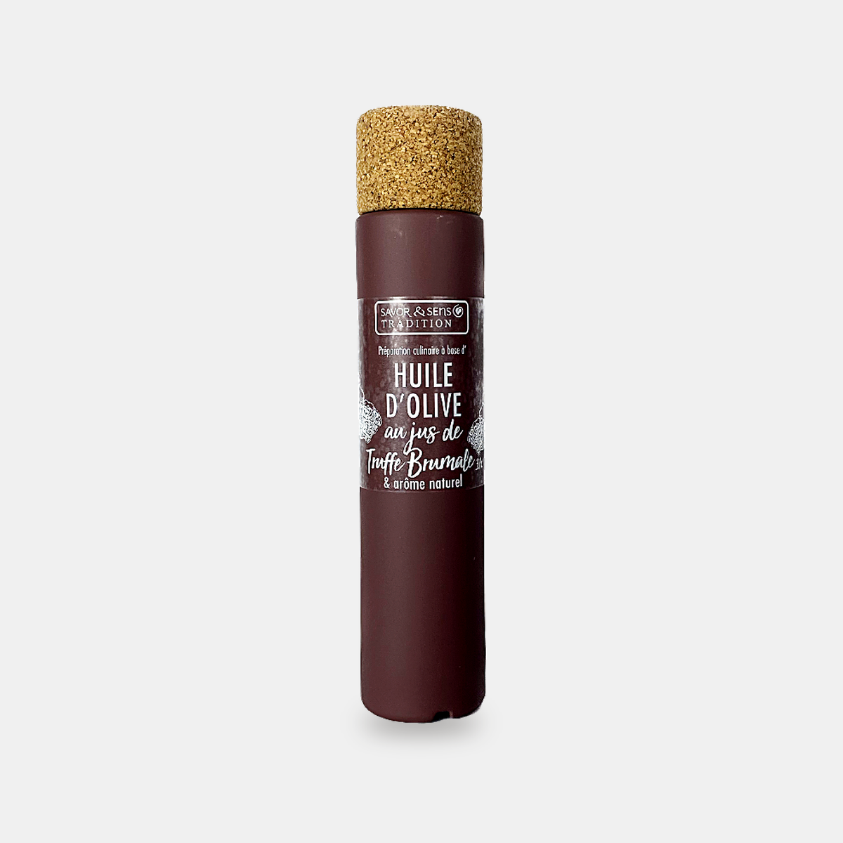 Huile d'olive à la Truffe Brumale (Marron foncé)