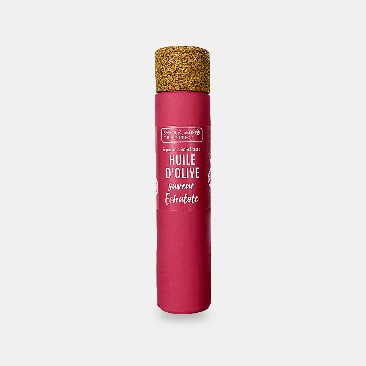 Huile d'olive saveur Echalote (Rose)