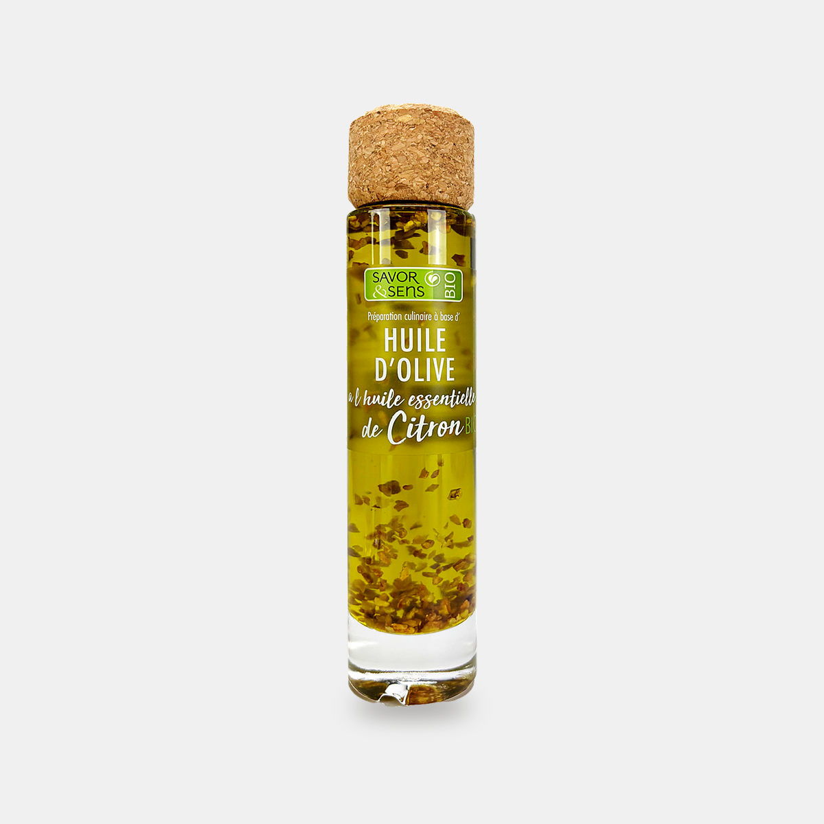 Huile d'olive à l'huile essentielle de Citron
