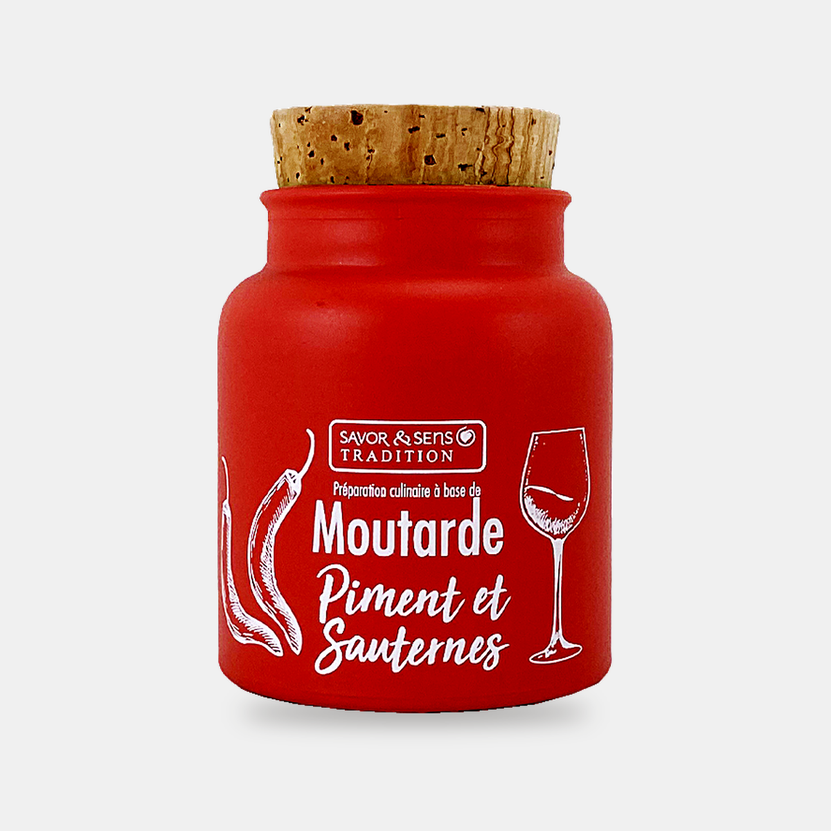Moutarde au piment d'Espelette et Sauternes