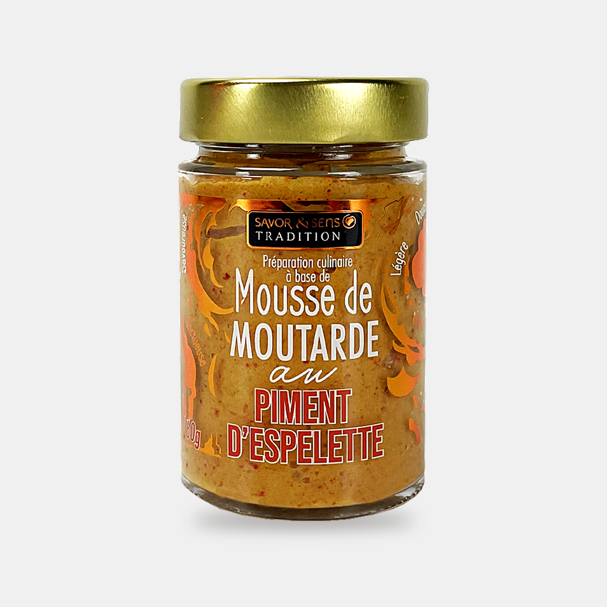 Mousse de Moutarde au piment d'espelette