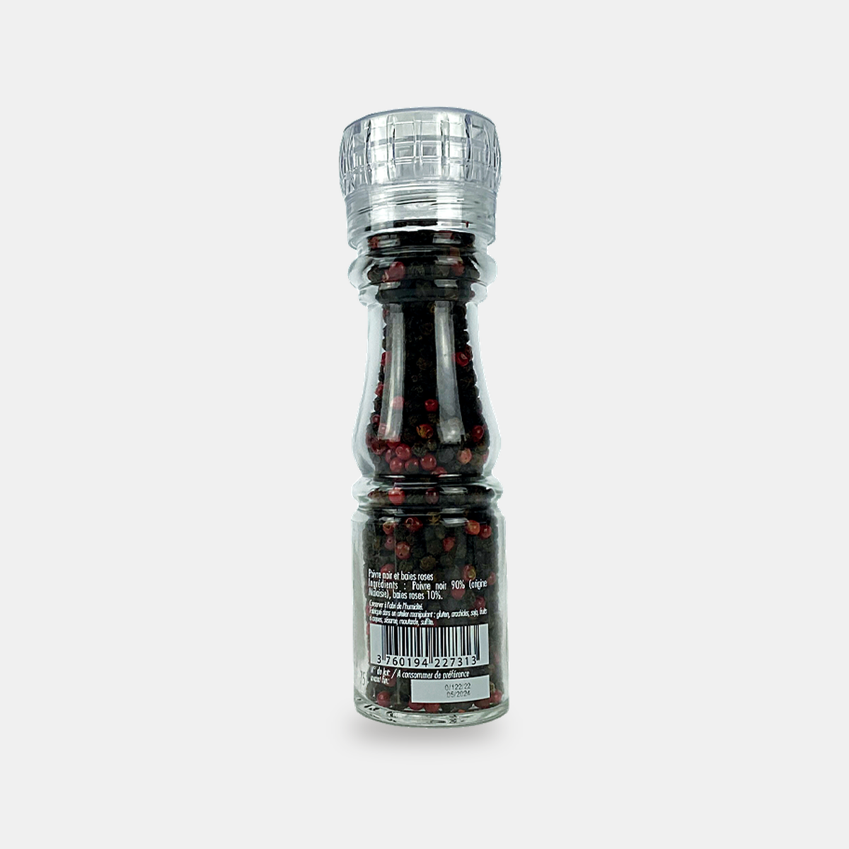 Black Pepper and Pink Peppercorns – grinder 75 g