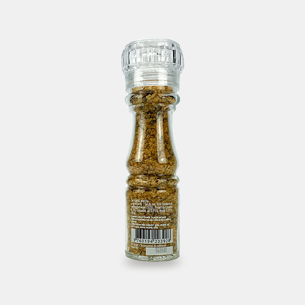Sel spécial plancha (piment, ail, basilic)