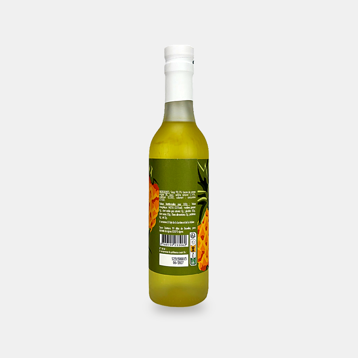 Sirop saveur Ananas