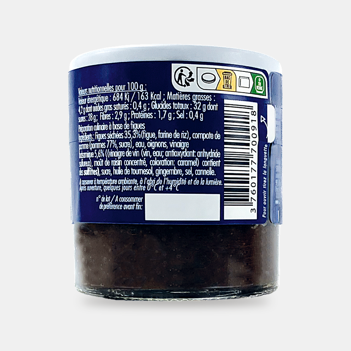 Chutney de figue au vinaigre balsamique