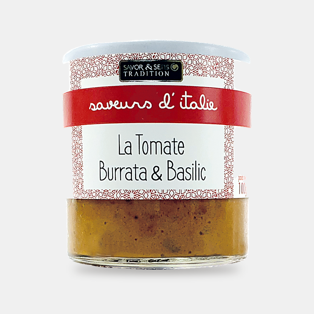 Tomate,burrata et basilic