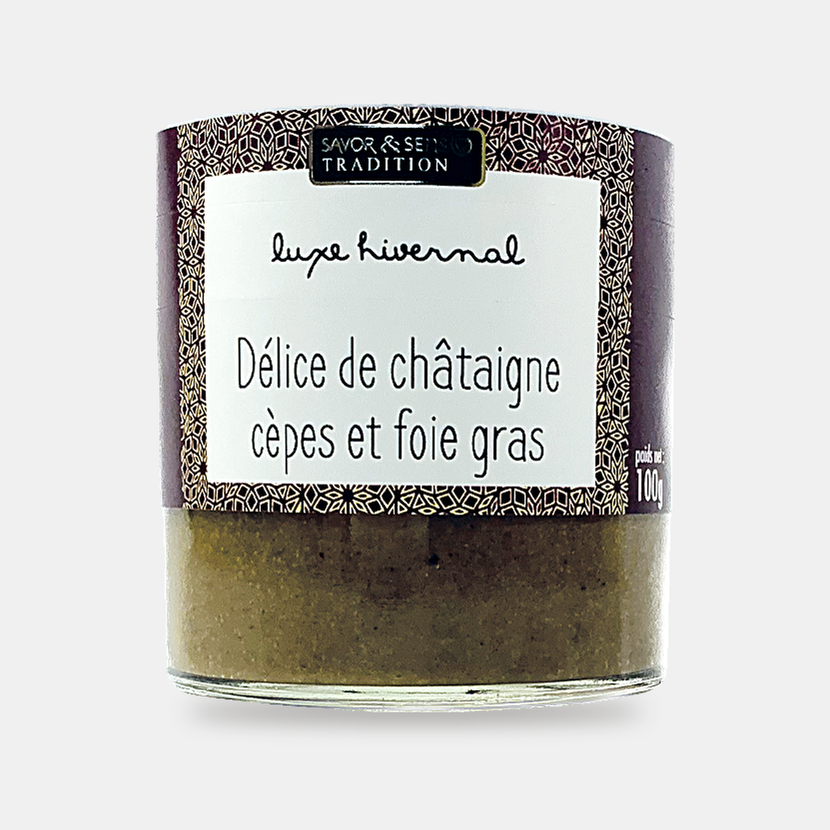 Délice de Chataigne aux Cèpes & Foie Gras