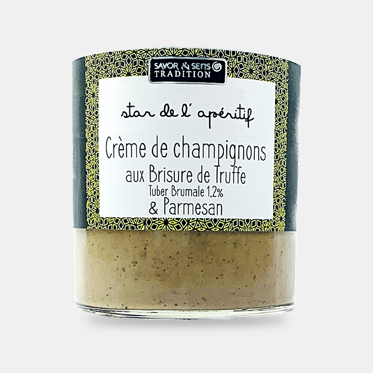 Crème de Champignon, aux brisures de Truffe Brumale & Parmesan