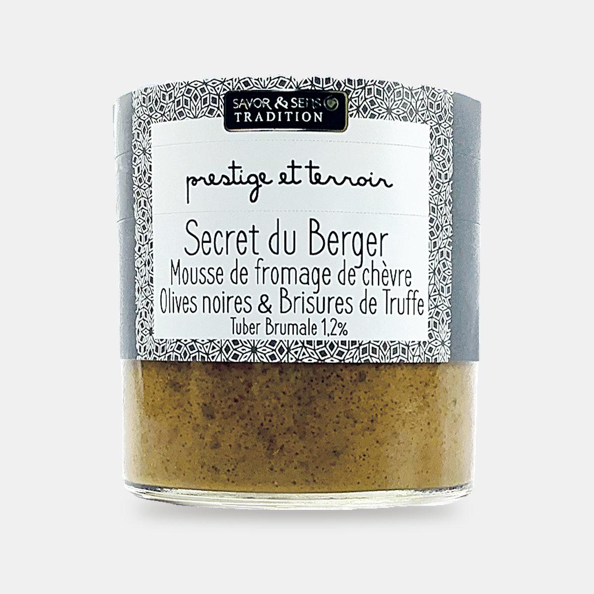 Secret du Berger (Mousse de chèvre à la brisure de truffe Brumale)