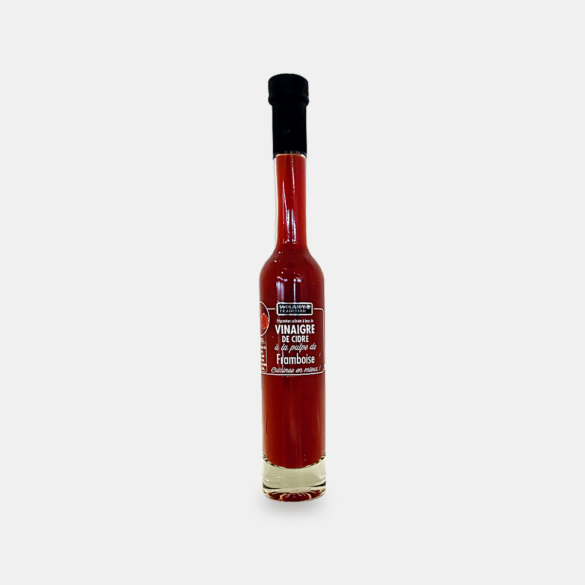 Vinaigre de cidre à la Pulpe de Framboise