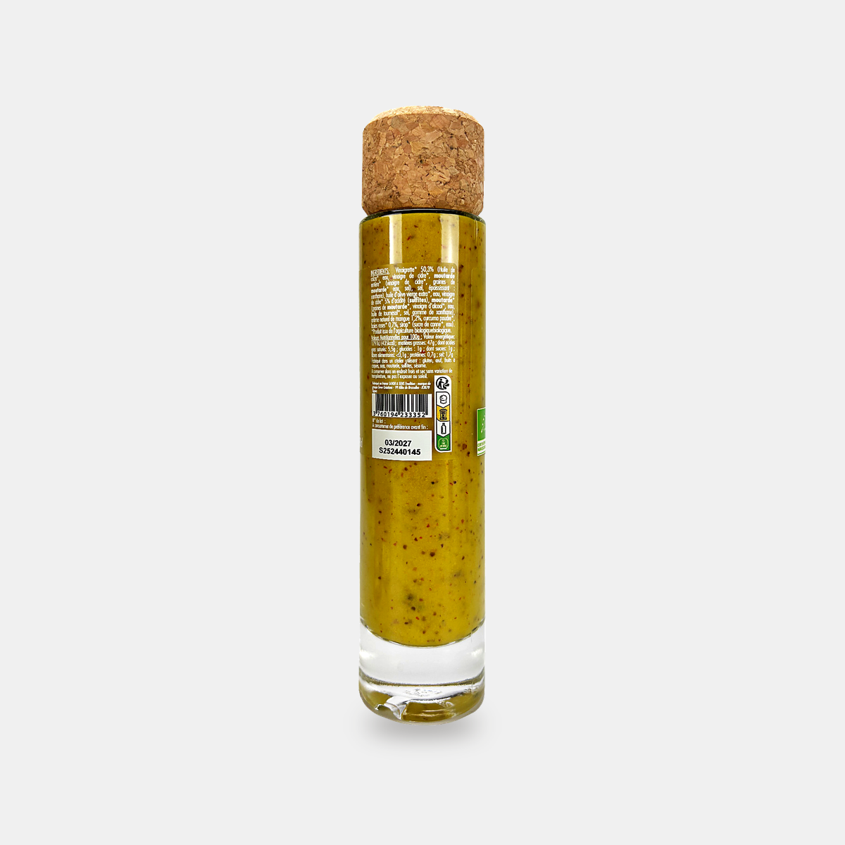 Vinaigrette BIO saveur Mangue & Baies roses