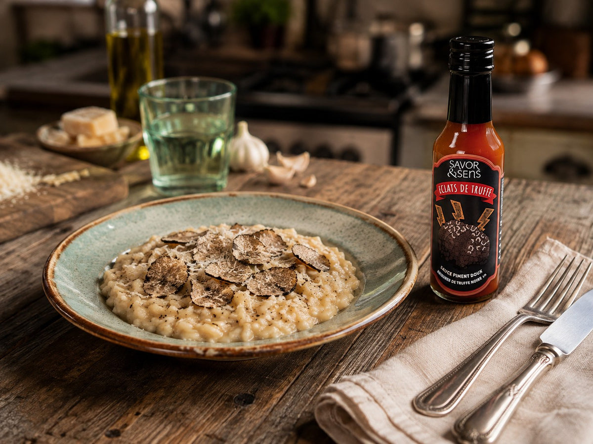 Ambiance – Sauce Piment Éclats de Truffes Noires