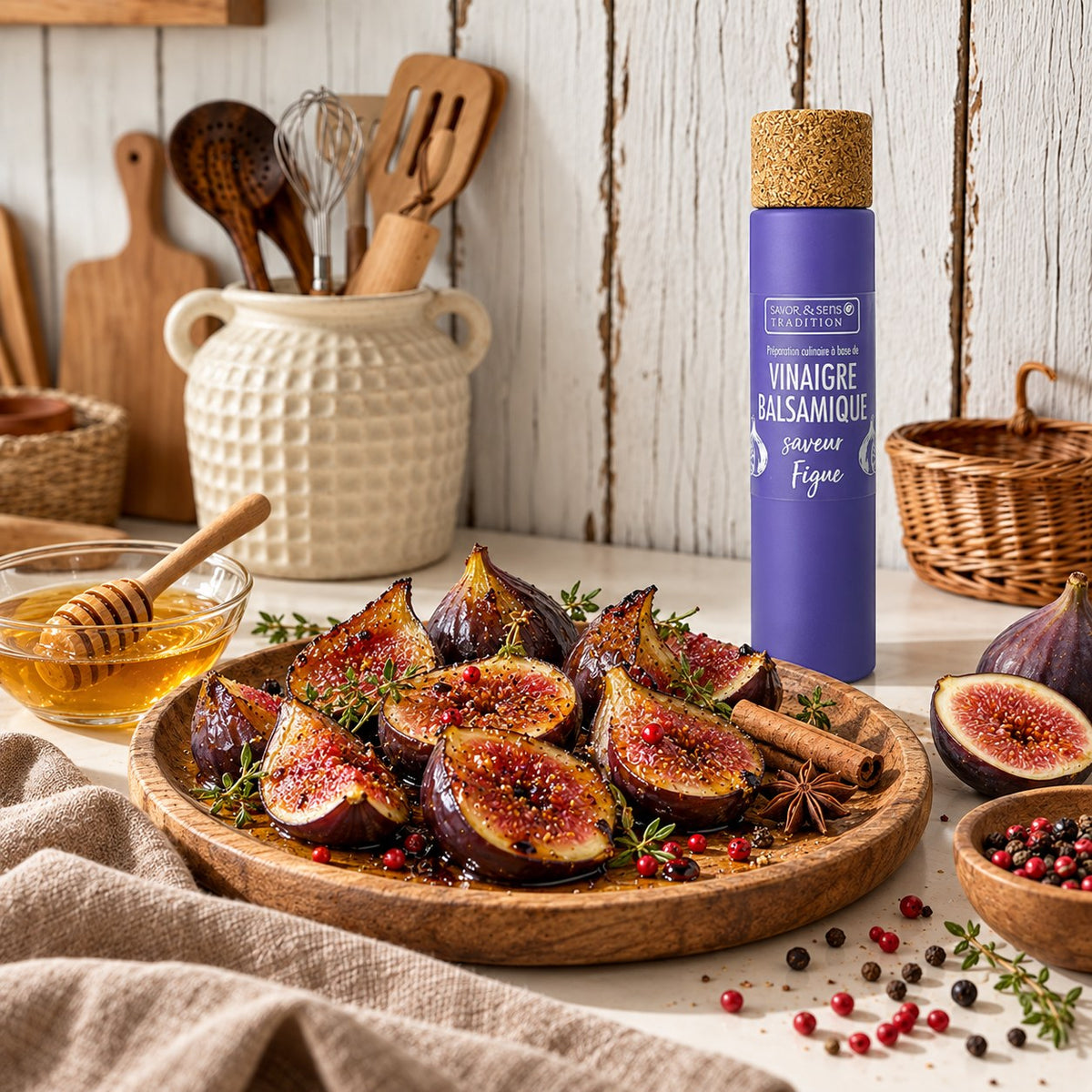 Stimmungsbild – Balsamico-Essig mit Feigengeschmack