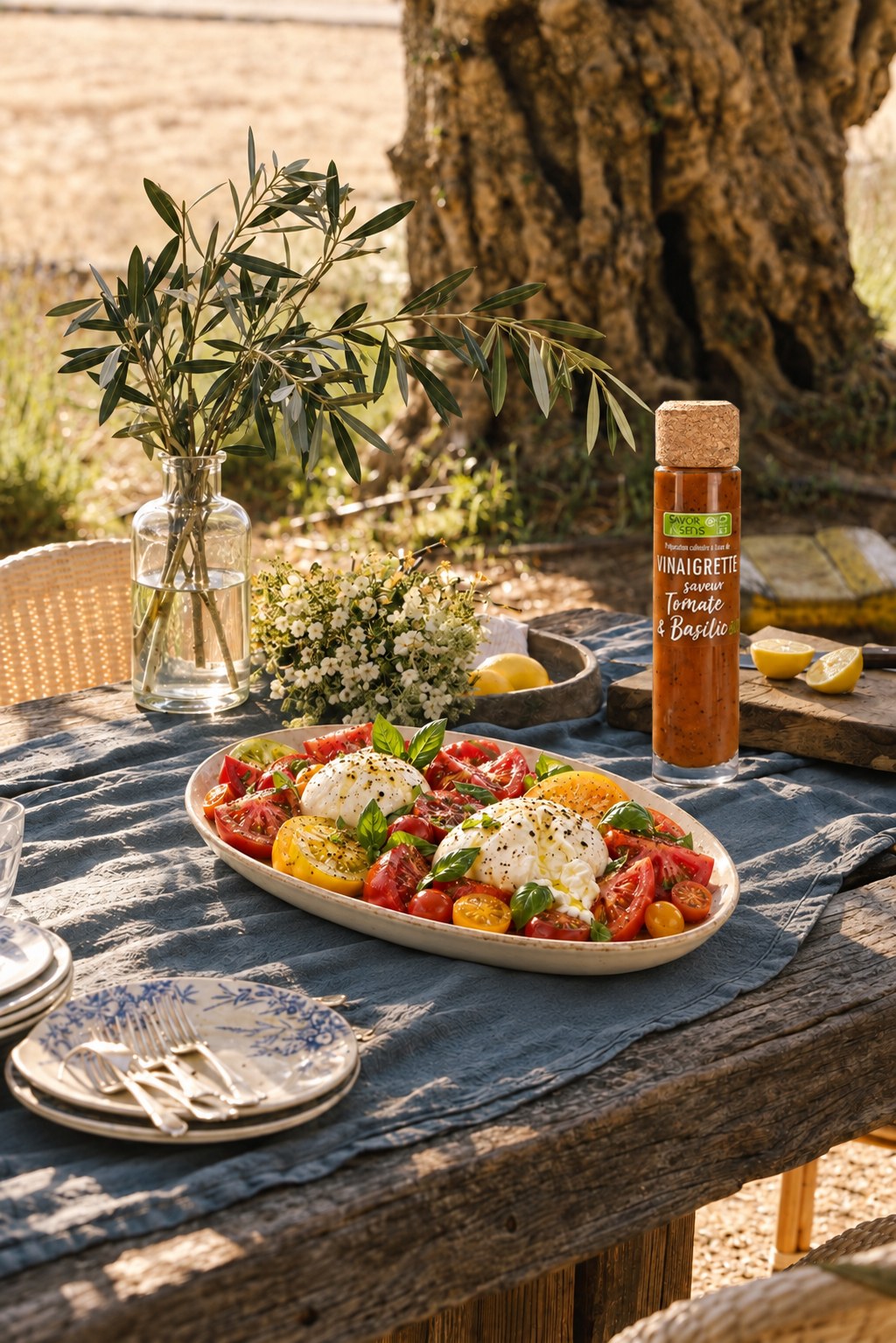 Ambiance – Vinaigrette BIO saveur Tomates & Basilic