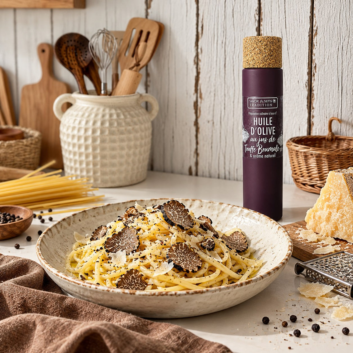 Lifestyle – Brumale Truffle Olive Oil (Dark brown)