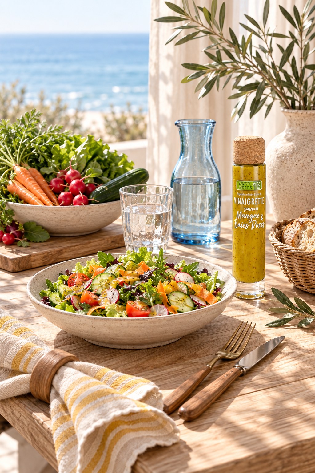 Ambiance – Vinaigrette BIO saveur Mangue & Baies roses