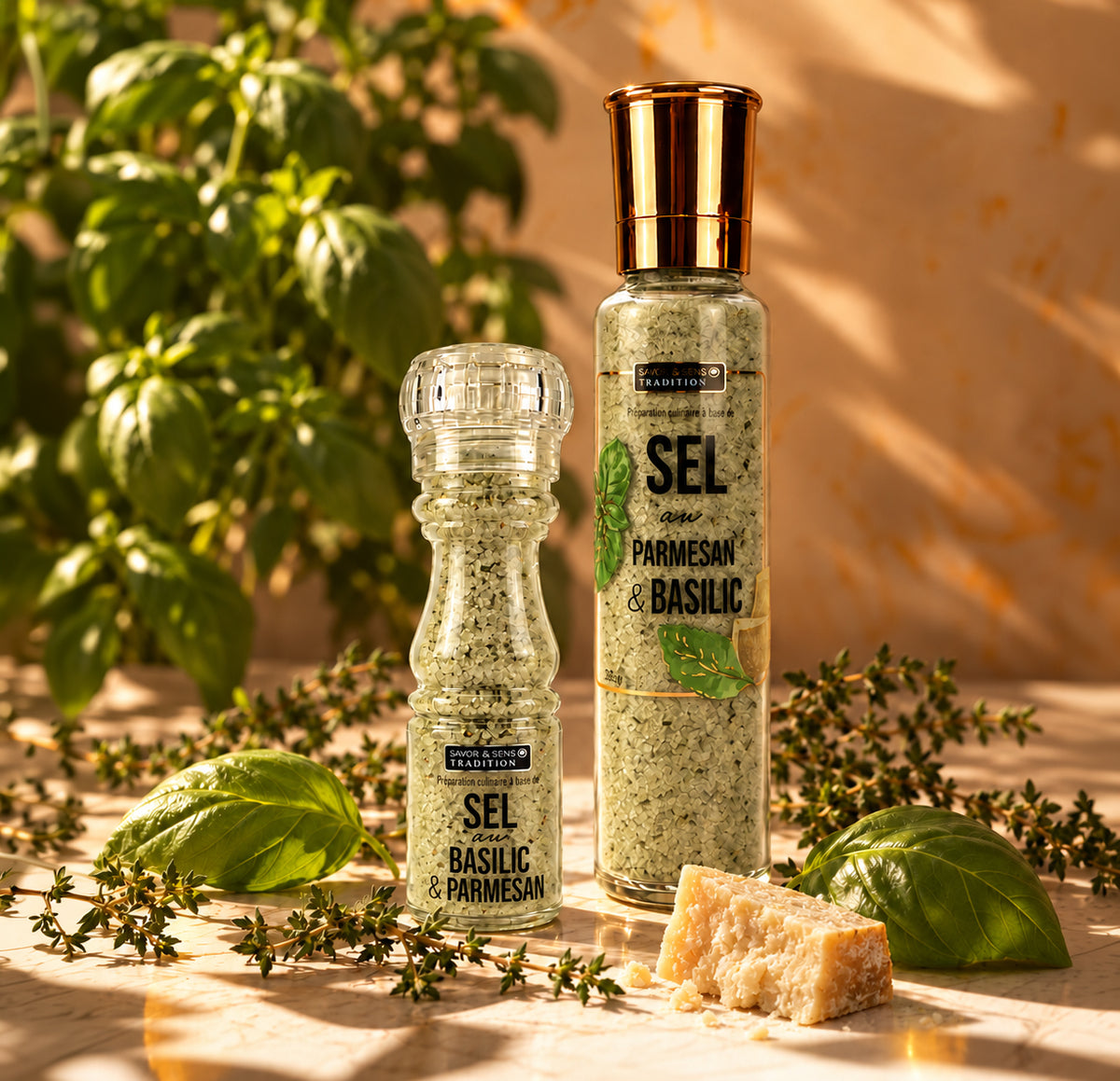 Sel au Basilic & Parmesan